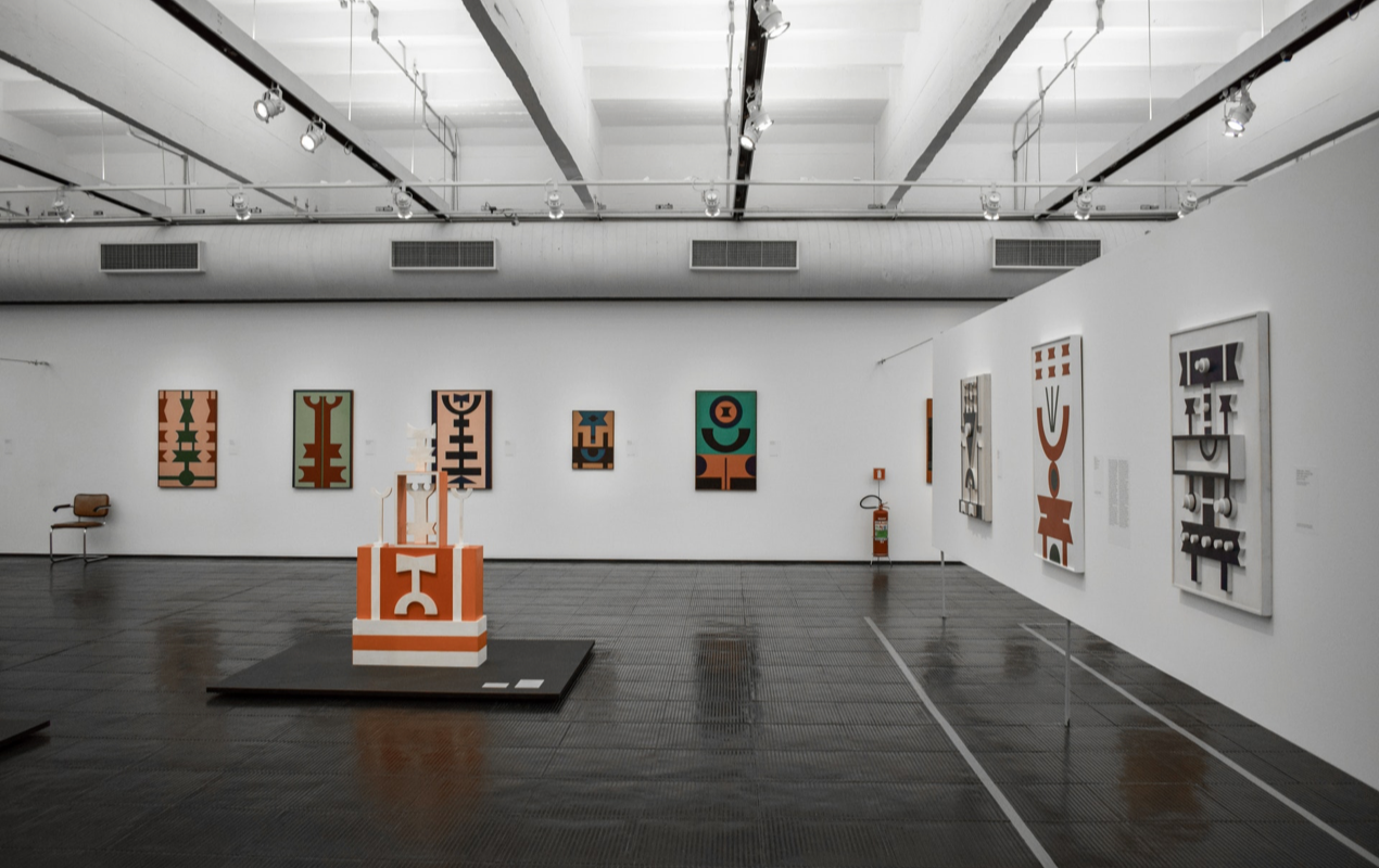 Sala de exposición de la galería